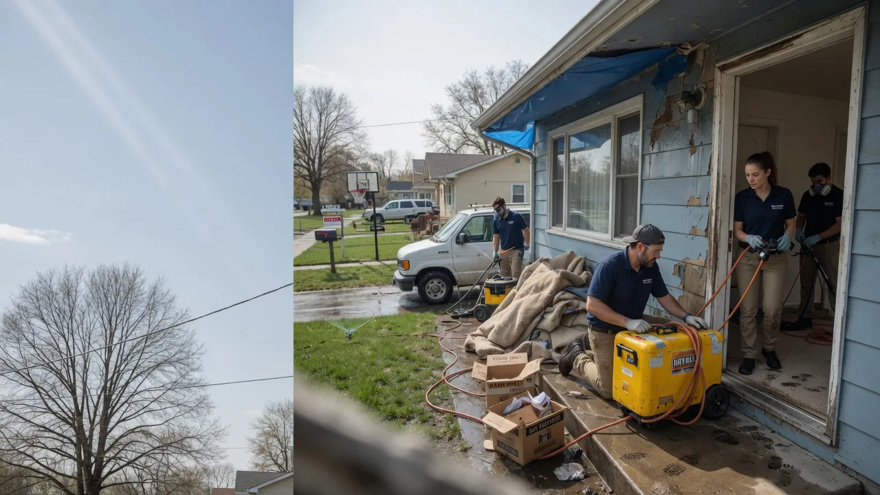 Basement Flood Cleanup in Brusett, MT near me